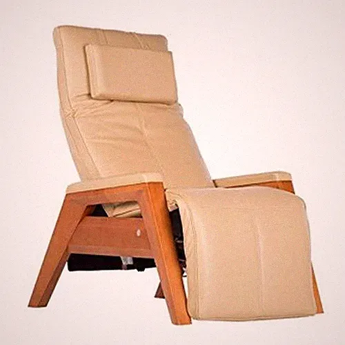 Human Touch Gravis ZG Zero Gravity Recliner Massage Chair + Heat Sand Leather
